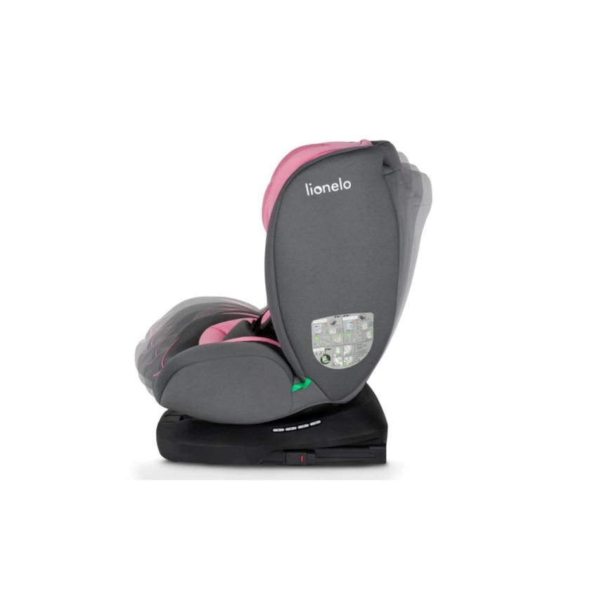 Lionelo - Autosedačka BASTIAAN i-Size 40-150 cm sivá/ružová