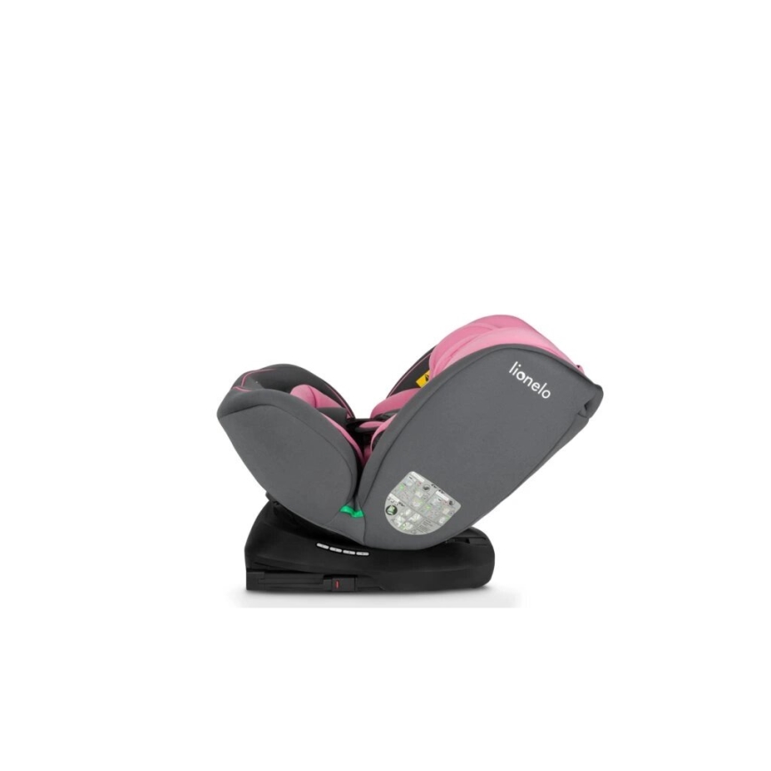 Lionelo - Autosedačka BASTIAAN i-Size 40-150 cm sivá/ružová