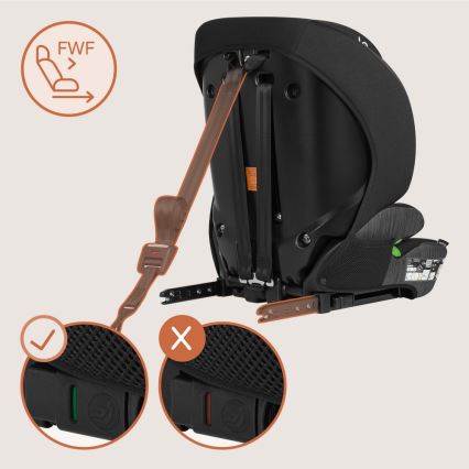 Lionelo - Autosedačka LEVI FIX i-Size 76-150 cm Sivý kameň