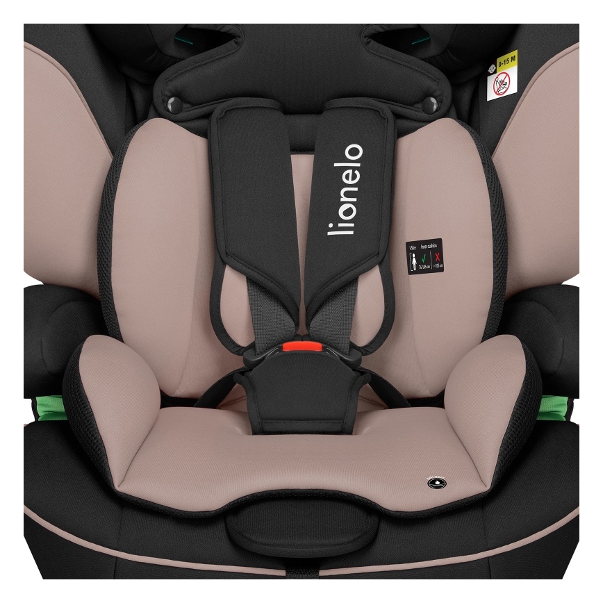 Lionelo - Autosedačka LEVI i-Size 76-150 cm Béžová Latte