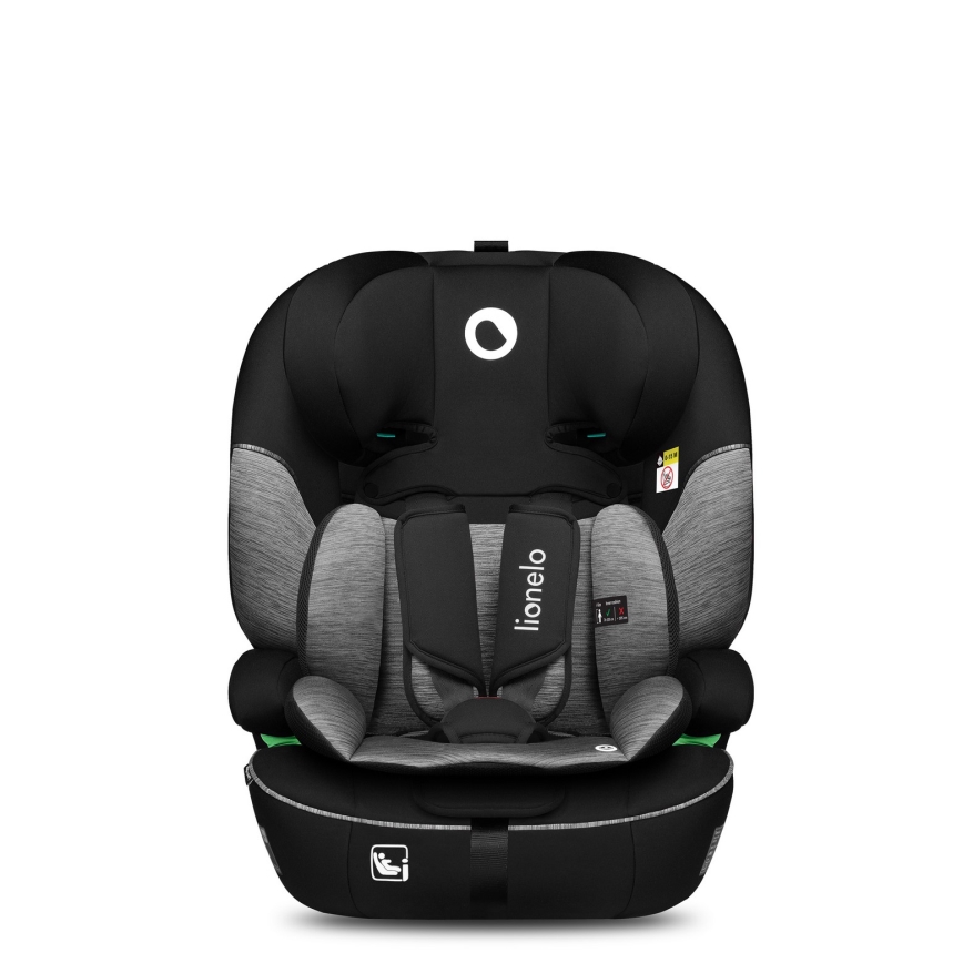 Lionelo - Autosedačka LEVI i-Size 76-150 cm Čierna Šedá