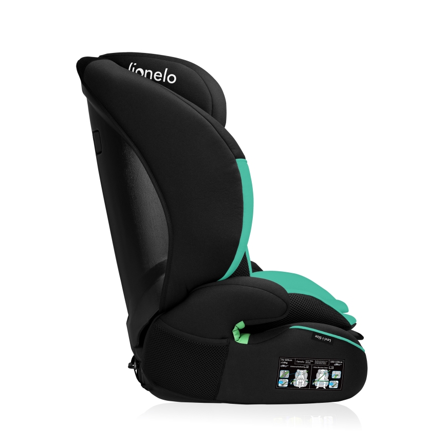 Lionelo - Autosedačka LEVI i-Size 76-150 cm smaragdová