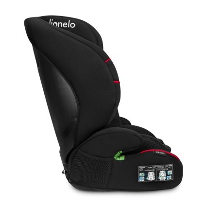 Lionelo - Autosedačka LEVI i-Size 76-150 cm Sporty čierna