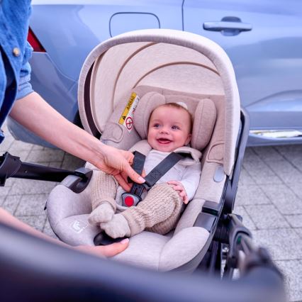 Lionelo - Autosedačka MOXIE i-Size 40-87 cm béžovo-piesková