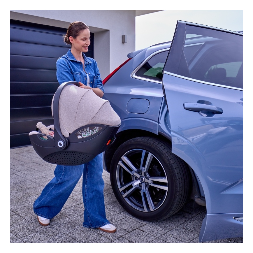 Lionelo - Autosedačka MOXIE i-Size 40-87 cm béžovo-piesková