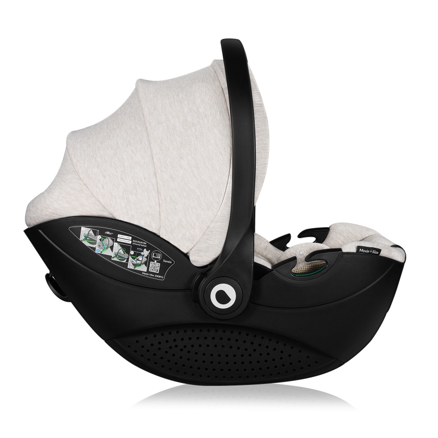 Lionelo - Autosedačka MOXIE i-Size 40-87 cm béžovo-piesková