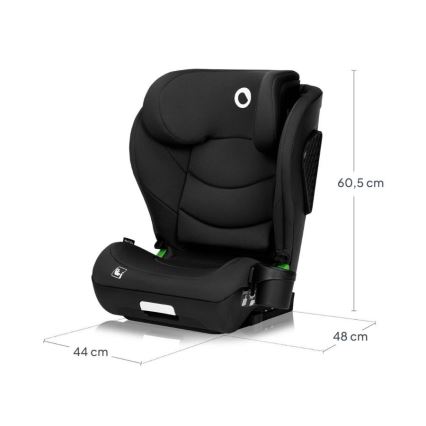 Lionelo - Autosedačka NEAL i-Size 100-150 cm Čierny uhlík