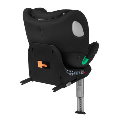 Lionelo - Autosedačka s otočnou základňou BRAAM AIR i-Size 40-150 cm Black Carbon