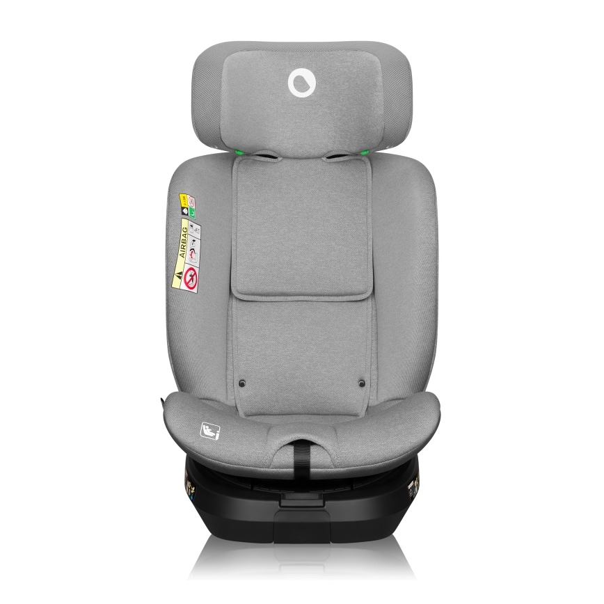 Lionelo - Autosedačka s otočnou bázou BRAVE i-Size 40-150 cm Grey Stone