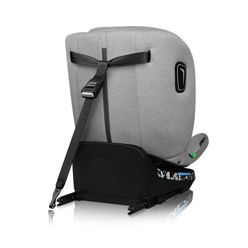 Lionelo - Autosedačka s otočnou bázou BRAVE i-Size 40-150 cm Grey Stone