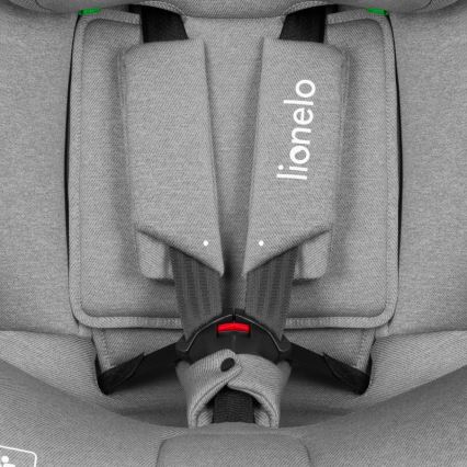 Lionelo - Autosedačka s otočnou bázou BRAVE i-Size 40-150 cm Grey Stone