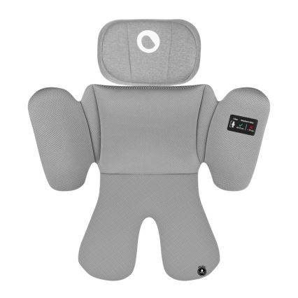 Lionelo - Autosedačka s otočnou bázou BRAVE i-Size 40-150 cm Grey Stone