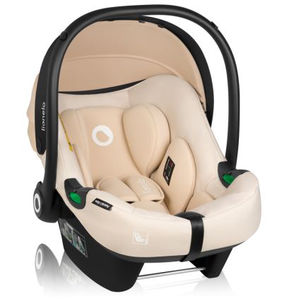 Lionelo - Autosedačka s otočnou základňou ASTRID SET i-Size 40-87 cm Beige Sand
