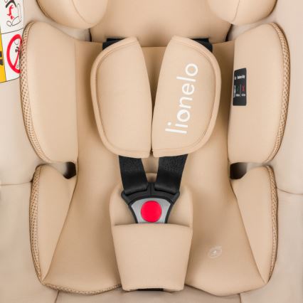 Lionelo - Autosedačka s otočnou základňou ASTRID SET i-Size 40-87 cm Beige Sand