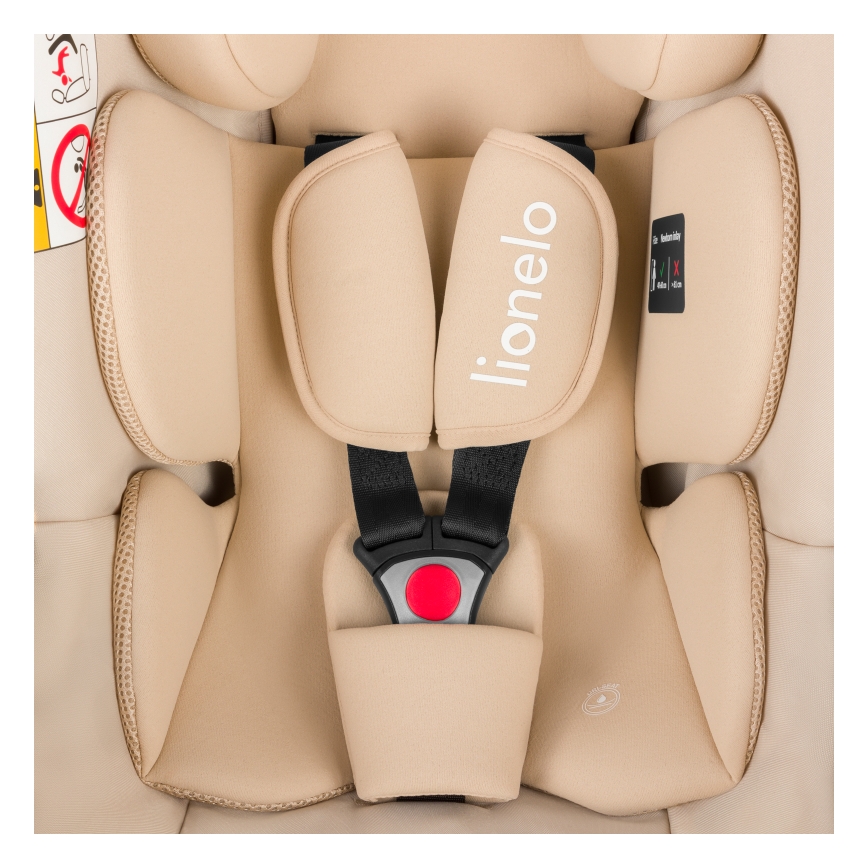 Lionelo - Autosedačka s otočnou základňou ASTRID SET i-Size 40-87 cm Beige Sand