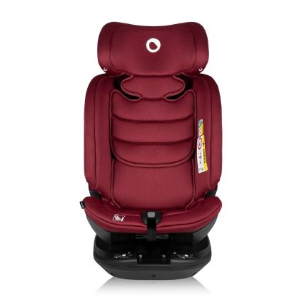 Lionelo - Autosedačka s otočnou základňou BASTIAAN i-Size 40-150 cm bordová