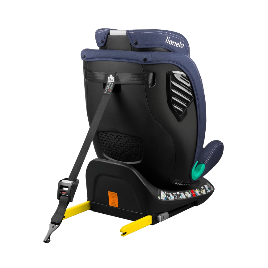Lionelo - Autosedačka s otočnou základňou BASTIAAN ONE i-Size 40-150 cm námornícka modrá