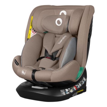 Lionelo - Autosedačka s otočnou základňou BASTIAAN ONE i-Size 40-150 cm, piesková béžová