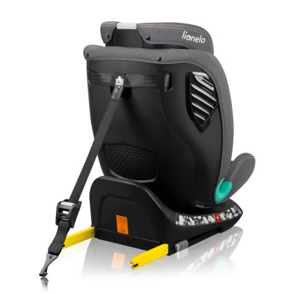 Lionelo - Otočná autosedačka so základňou BASTIAAN ONE i-Size 40-150 cm Pink Rose