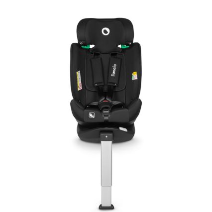 Lionelo - Autosedačka s otočnou základňou BRAAM i-Size 40-150 cm Black Carbon