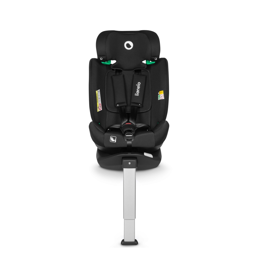 Lionelo - Autosedačka s otočnou základňou BRAAM i-Size 40-150 cm Black Carbon