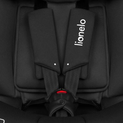 Lionelo - Autosedačka s otočnou základňou BRAVE i-Size 40-150 cm Black Carbon