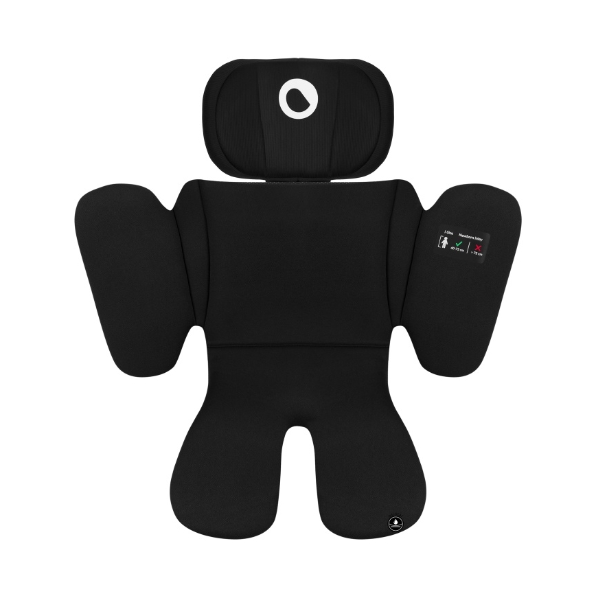 Lionelo - Autosedačka s otočnou základňou BRAVE i-Size 40-150 cm Black Carbon