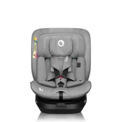 Lionelo - Autosedačka s otočnou základňou BRAVE i-Size 40-150 cm Kamenná šedá