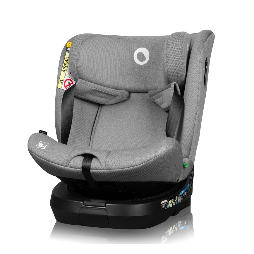 Lionelo - Autosedačka s otočnou základňou BRAVE i-Size 40-150 cm Kamenná šedá