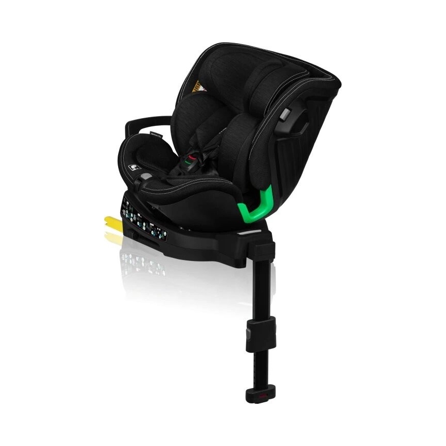 Lionelo - Autosedačka s otočnou základňou HARMONY i-Size 40-150 cm čierna