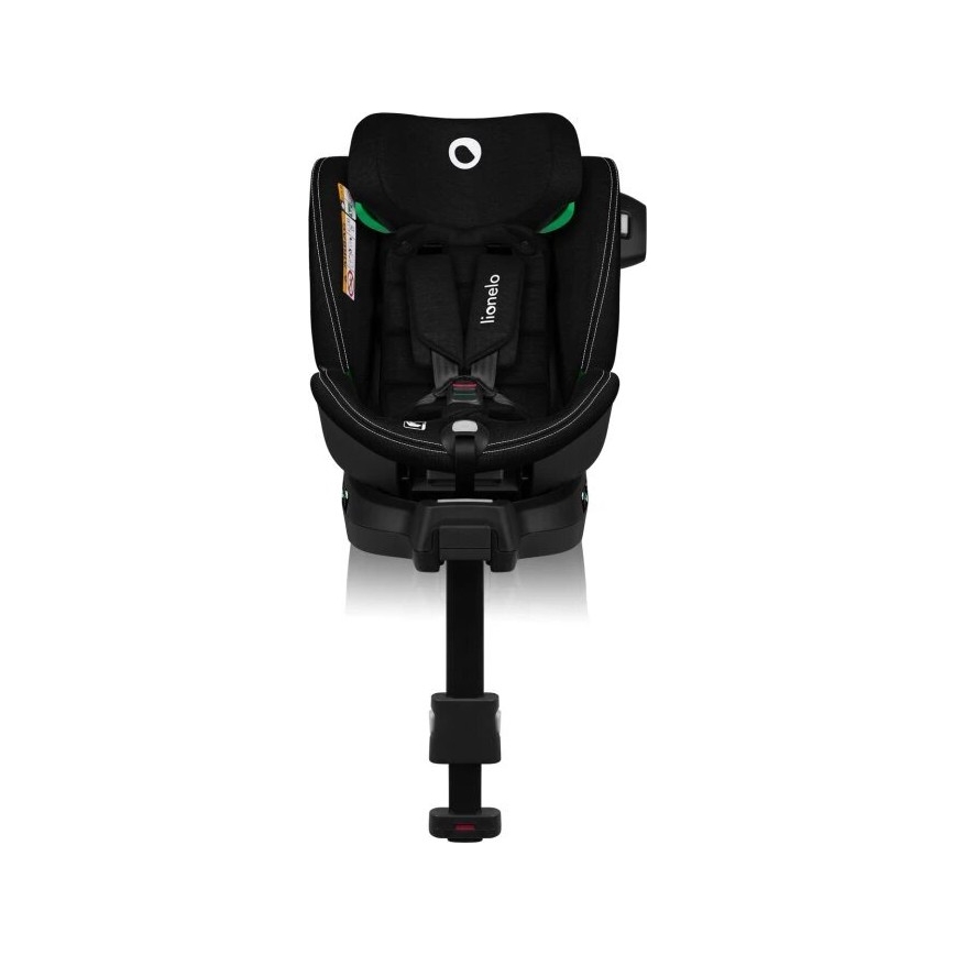 Lionelo - Autosedačka s otočnou základňou HARMONY i-Size 40-150 cm čierna