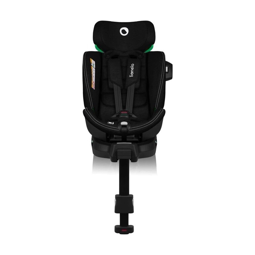 Lionelo - Autosedačka s otočnou základňou HARMONY i-Size 40-150 cm čierna