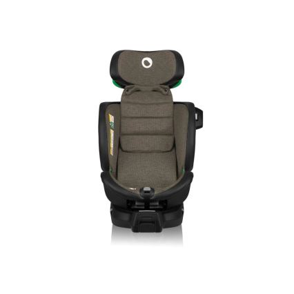 Lionelo - Autosedačka s otočnou základňou HARMONY i-Size 40-150 cm čierna/olivová