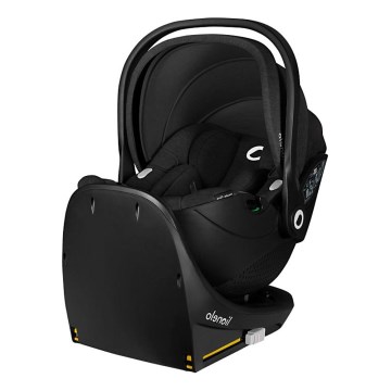 Lionelo - Autosedačka s otočnou základňou MOXIE SET i-Size 40-87 cm čierny karbón