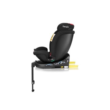 Lionelo - Autosedačka s otočnou základňou NAVY i-Size 40-150 cm čierna/červená