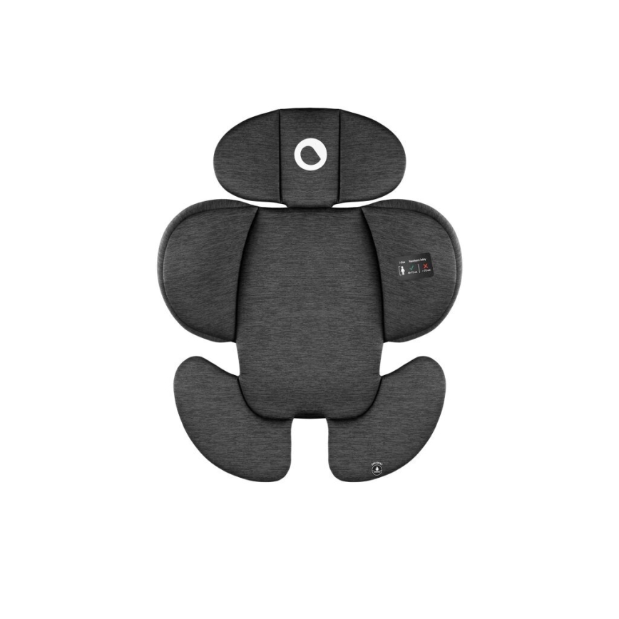 Lionelo - Autosedačka s otočnou základňou NAVY i-Size 40-150 cm čierna/červená