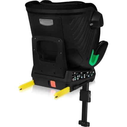 Lionelo - Autosedačka so základňou otočná HARMONY i-Size 40-150 cm čierna