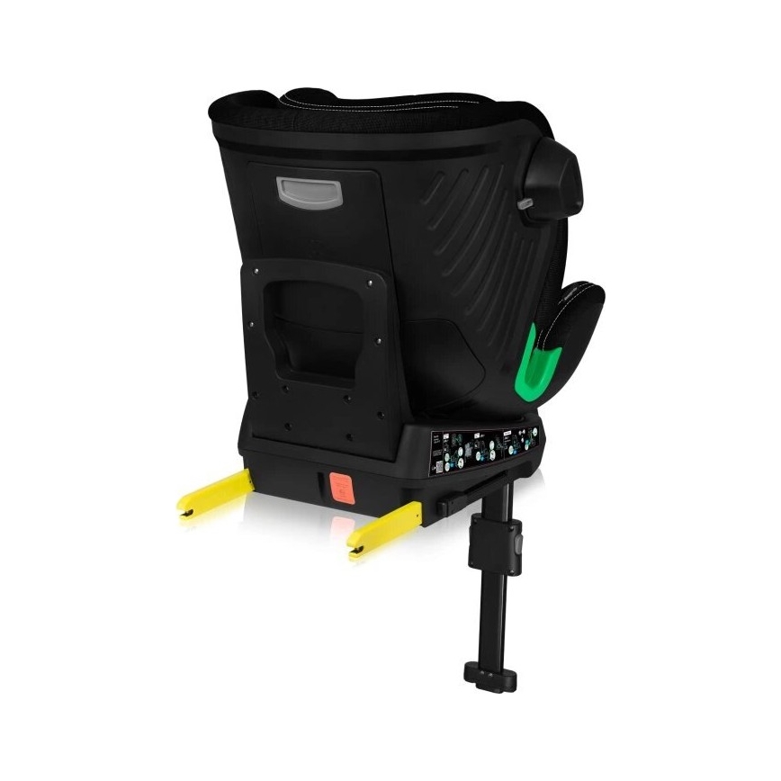 Lionelo - Autosedačka so základňou otočná HARMONY i-Size 40-150 cm čierna