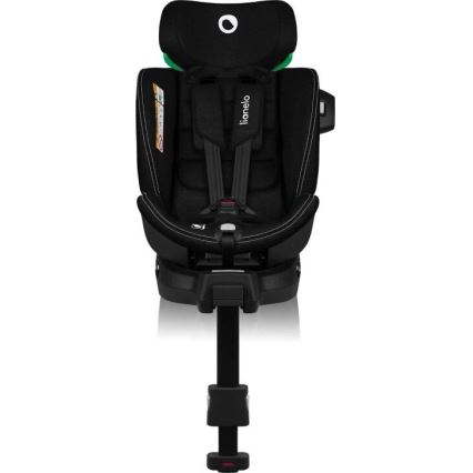 Lionelo - Autosedačka so základňou otočná HARMONY i-Size 40-150 cm čierna