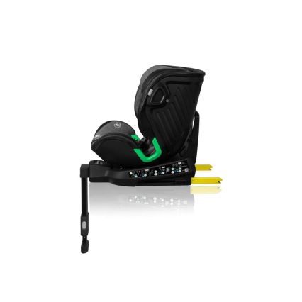 Lionelo - Autosedačka so základňou otočná HARMONY i-Size 40-150 cm šedá