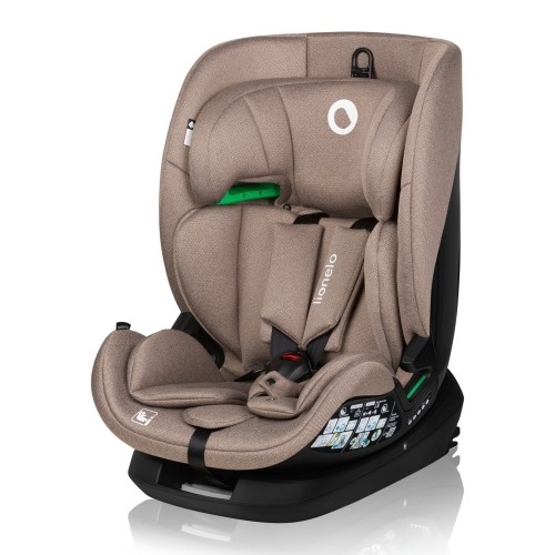 Lionelo - Autosedačka so základňou otočná LAVENDER i-Size 76-150 cm Béžová Latte