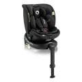 Lionelo - Autosedačka so základňou otočná NAVY i-Size 40-150 cm čierna