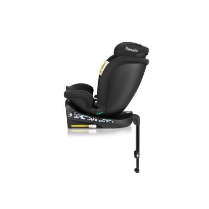 Lionelo - Autosedačka so základňou otočná NAVY i-Size 40-150 cm čierna/ružová