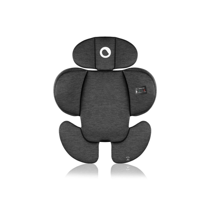 Lionelo - Autosedačka so základňou otočná NAVY i-Size 40-150 cm čierna/ružová