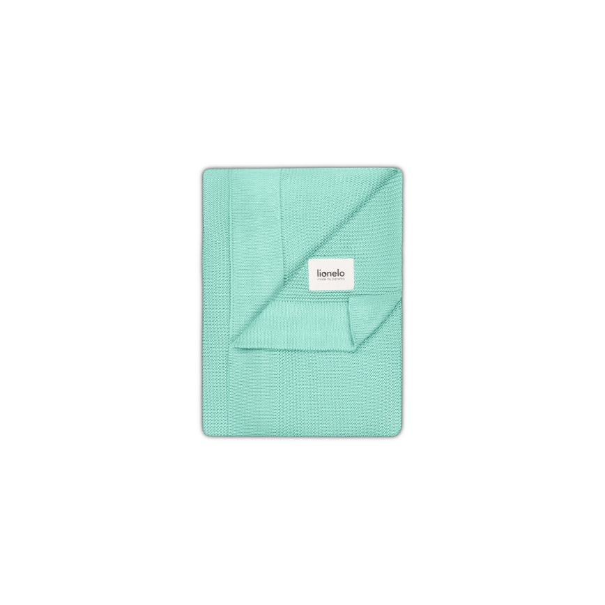 Lionelo - Bambusová deka BAMBOO BLANKET 75x100 cm Mintová zelená