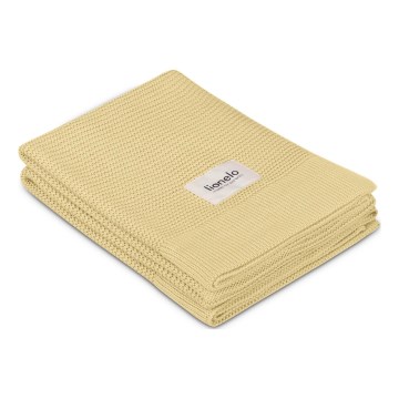 Lionelo - Bambusová deka BAMBOO BLANKET 75x100 cm Yellow Lemon