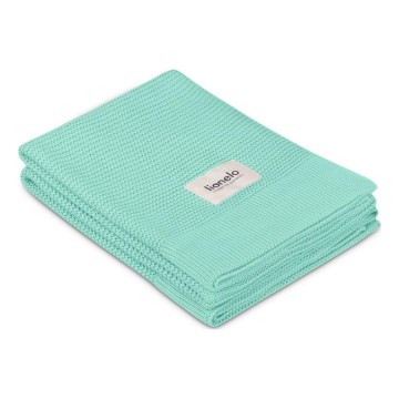 Lionelo - Bambusová deka BAMBOO BLANKET 75x100 cm Zelená Minť