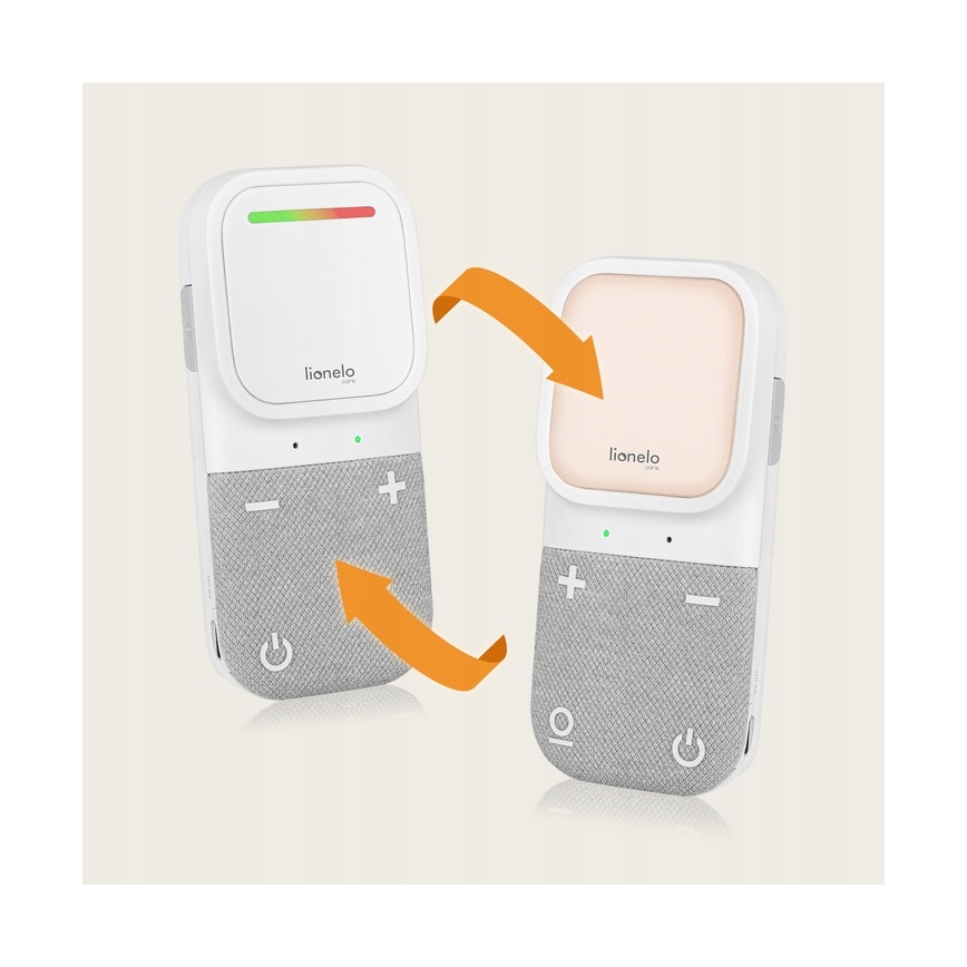 Lionelo - Bezdrôtová nabíjacia detská audio pestúnka BABYLINE 2.2 5V