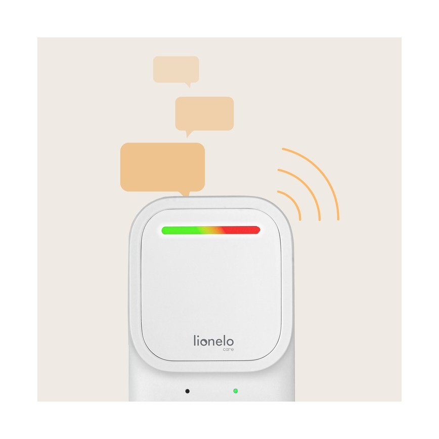 Lionelo - Bezdrôtová nabíjacia detská audio pestúnka BABYLINE 2.2 5V