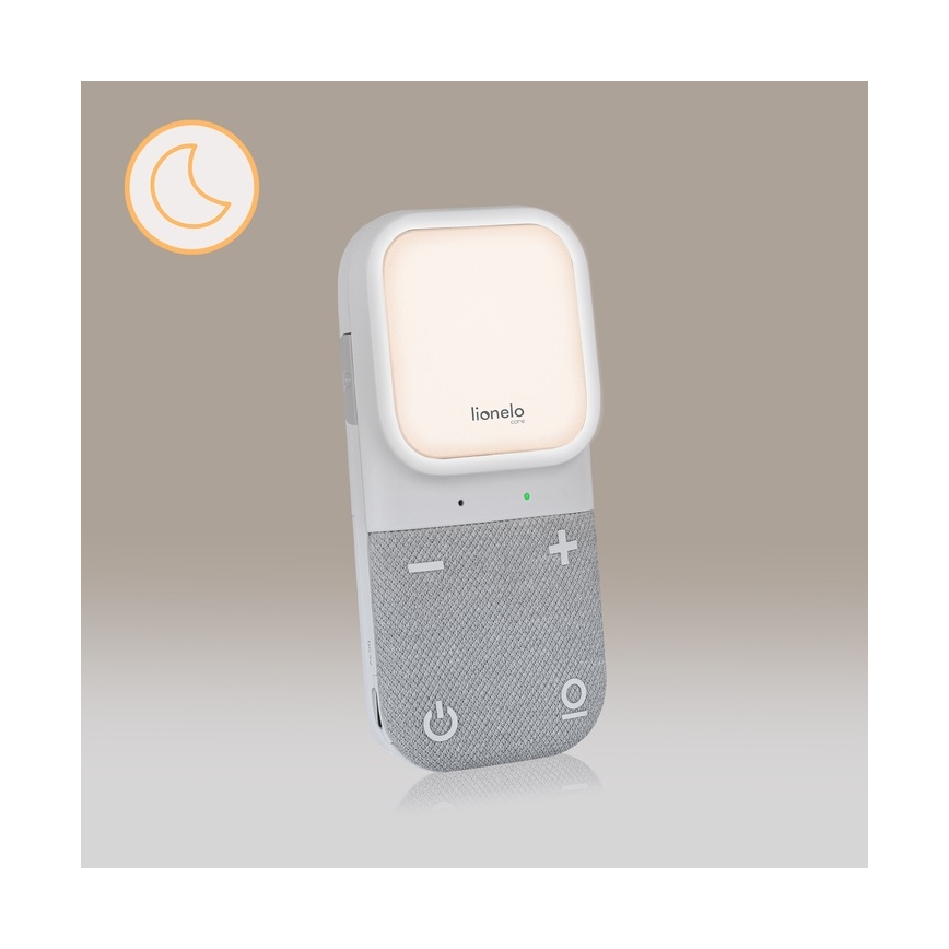Lionelo - Bezdrôtová nabíjacia detská audio pestúnka BABYLINE 2.3 5V